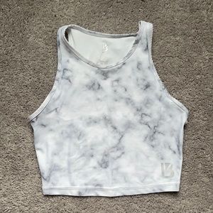 BuffBunny- Small - marble crop top